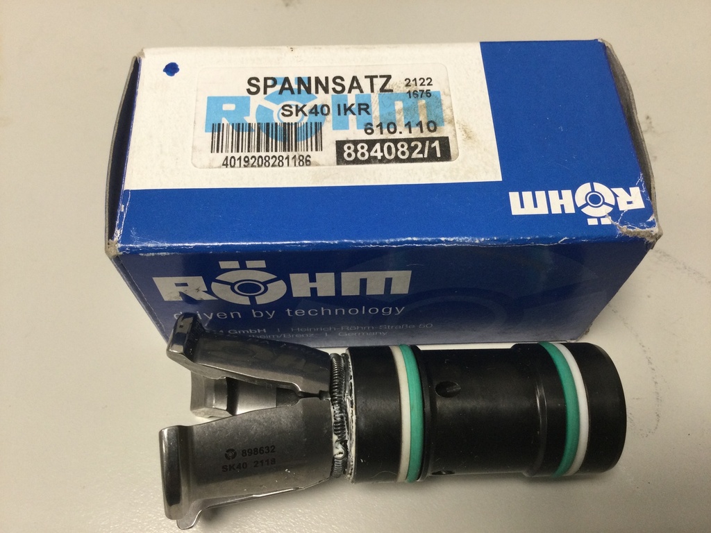 Spannsatz Röhm kompl für SK40 mmit IKR  884082/1