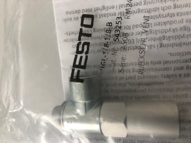 Festo Rückschlagventil entsperrbar HGL-1/8-1/8-B