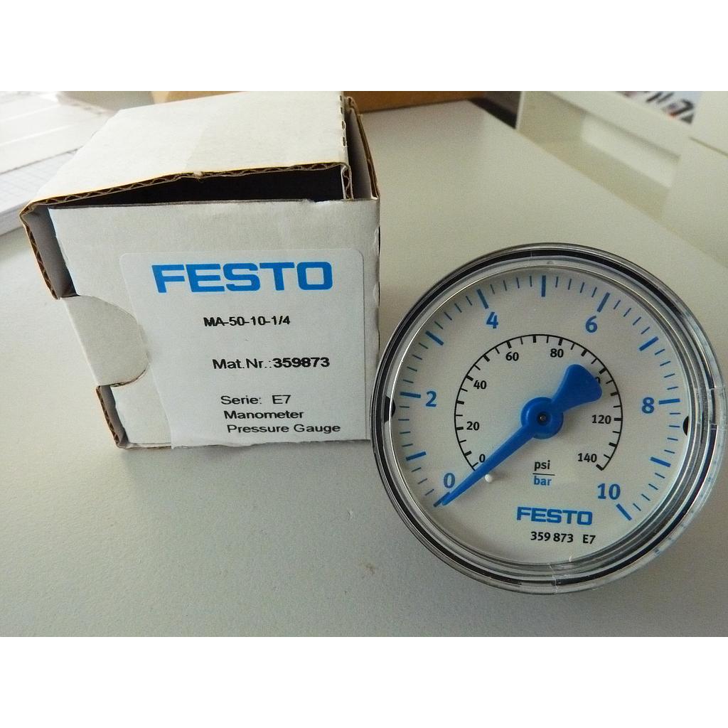 Festo Manometer MA-50-10-1/4 (359873)