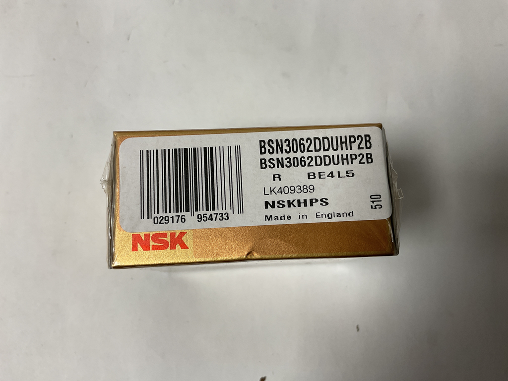 Axial-Schrägkugellager NSK BSN3062 DDUHP2B