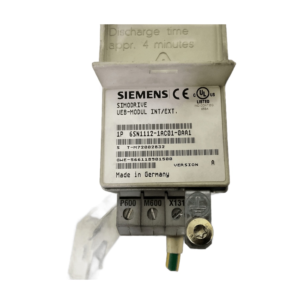 [PR/04915] Siemens Simodrive UEB-Modul INT/EXT. 6SN1112-1AC01-0AA1 gebraucht