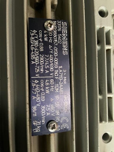 [PR/05040] Siemens Servomotor 1LA7113-2AA61 