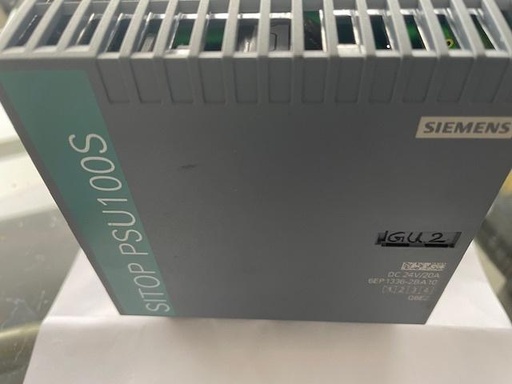 [PR/01355] Siemens SITOP PSU100M 24V/20A Hutschienen-Netzteil (DIN-Rail) 24 V/DC 20A 480W 1 x